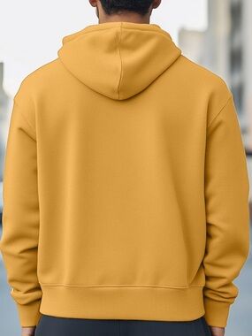 VINEYARD CREW BOSTON Men's Mustard Yellow Hoodie Sweatshirt! XL